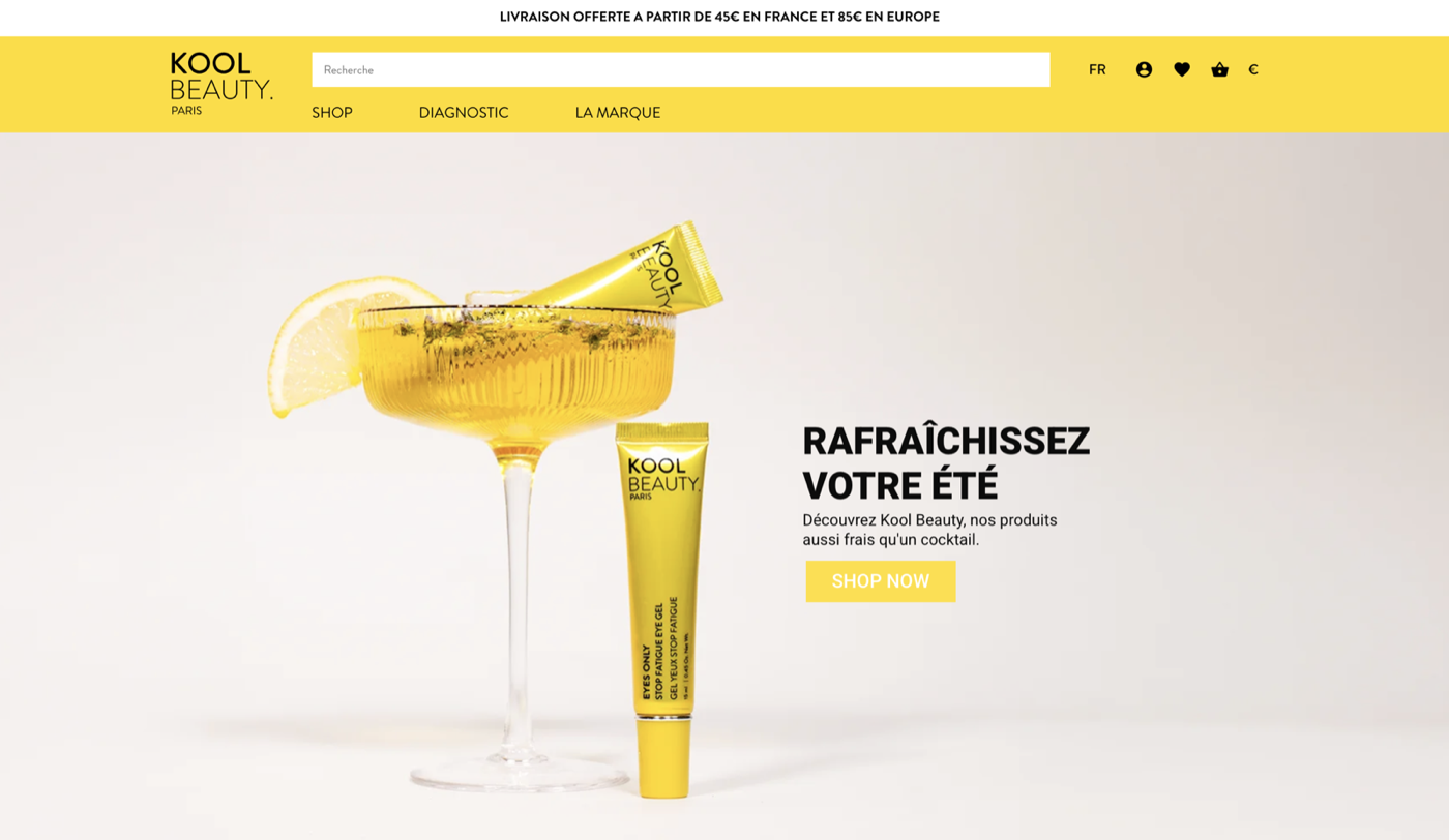 Prototype site — Kool Beauty